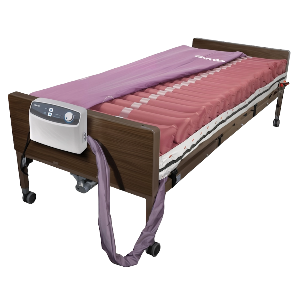 A hospital bed.